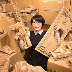 起始于课业练习！Ohno的超精致纸箱模型作品