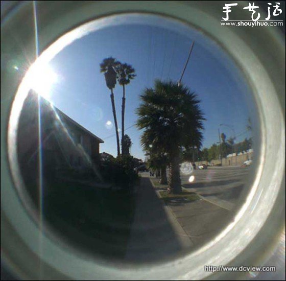 低成本DIY鱼眼镜头FISHEYE