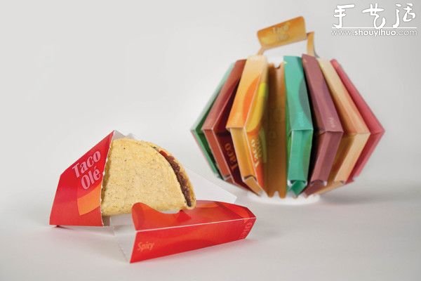 Taco Ole外带包装作品
