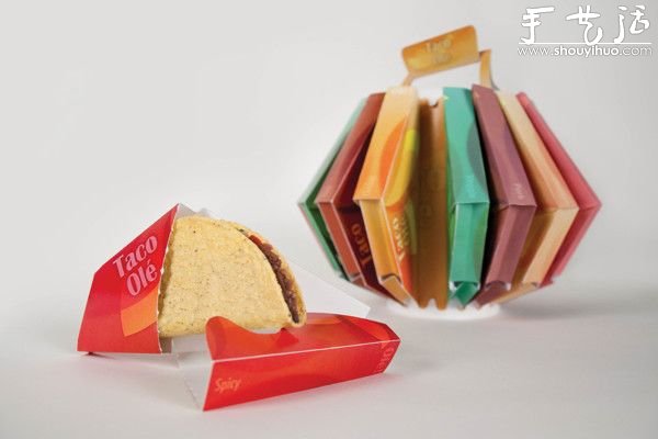 Taco Ole外带包装作品