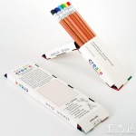 彩色铅笔包装盒设计欣赏