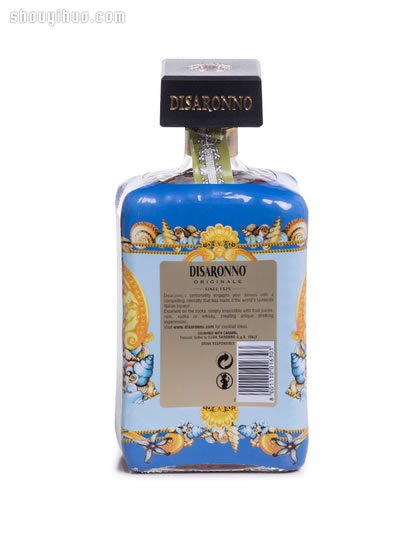 瑰丽奢华的外观 DISARONNO 全新酒瓶设计