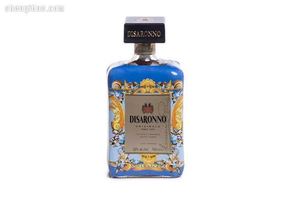 瑰丽奢华的外观 DISARONNO 全新酒瓶设计