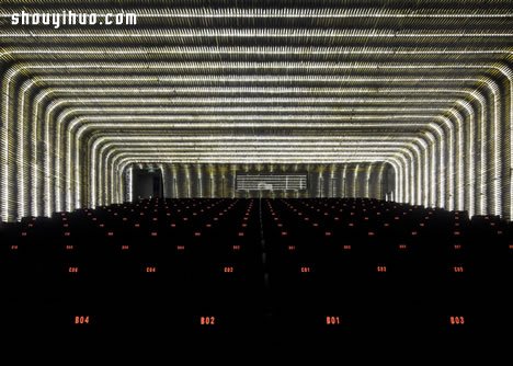 马德里屠宰场改造的现代化电影院装修设计
