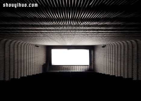 马德里屠宰场改造的现代化电影院装修设计