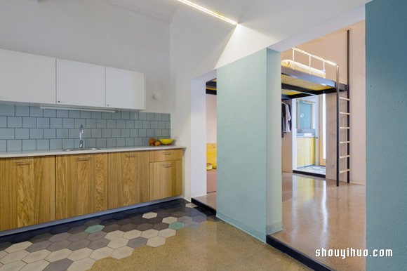 具宽敞穿透感与变化弹性的西班牙极简设计公寓