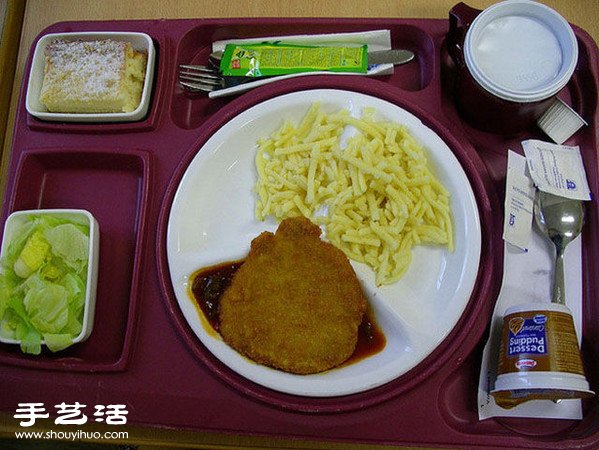 盘点世界各国医院餐，澳洲根本饭店等级！