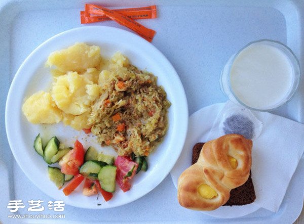盘点世界各国医院餐，澳洲根本饭店等级！