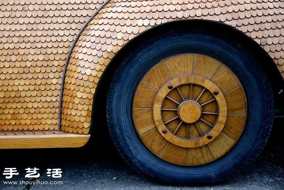 橡木块DIY改装甲壳虫小汽车