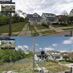 Google街景的见证下 看尽底特律社区兴衰
