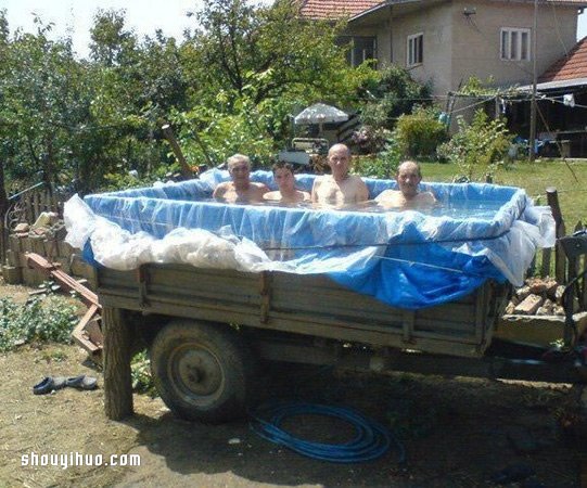 炎热酷夏 一起来看看那些超享受的泡澡方式