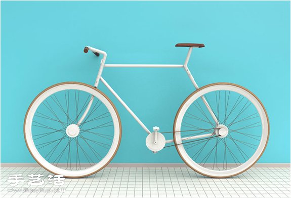 超轻巧自行车Kit Bike 你可以带着它到处跑