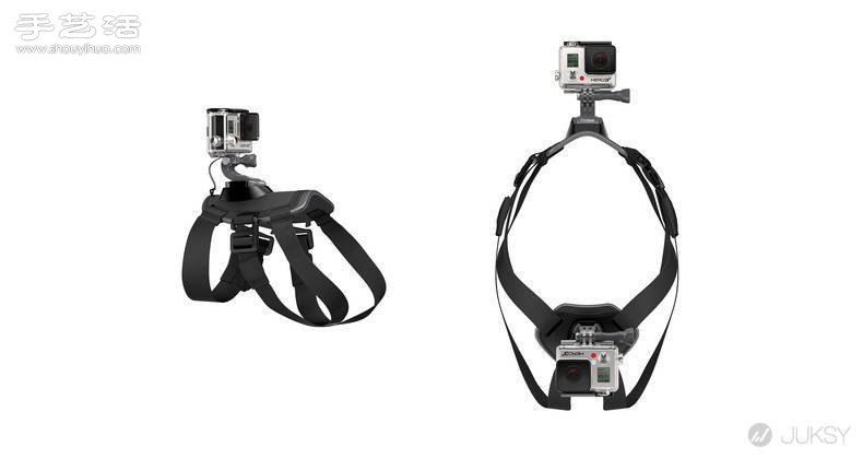 狗狗专用第一人称GoPro摄影机专用套件！