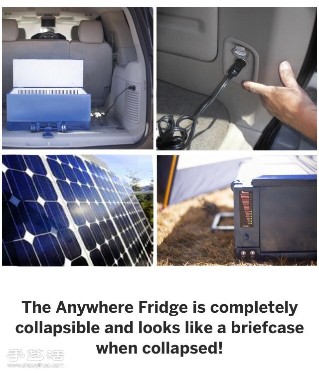 便携折叠式太阳能冰箱Anywhere Fridge