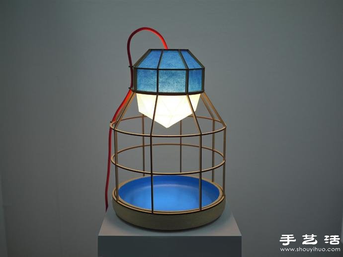 融合中西方文化的灯笼外观创意灯具DIY