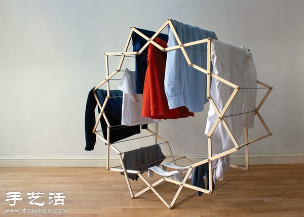 超强大折叠晾衣架“Clothes Horse”