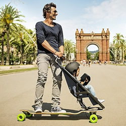 Longboardstroller 滑版儿童推车设计