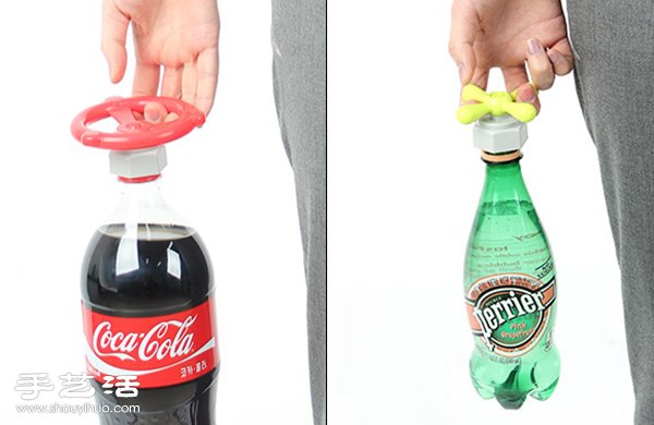让塑料瓶盖更好开的省力开瓶器!