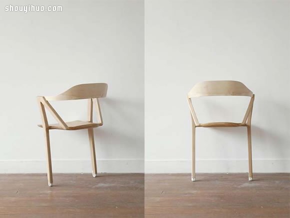 Inactivité 法国90后设计师的奇怪两脚椅