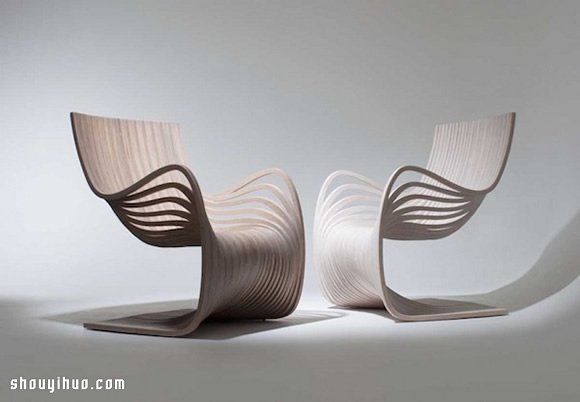 Pipo Chair 线条优美的极简椅子设计