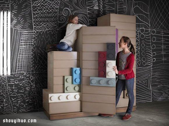 乐高玩具概念家具设计 布置好玩的家居空间
