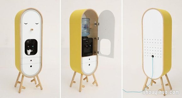 LO-LO 胶囊外型的微型厨房设计