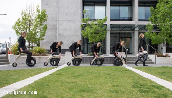 超轻便超迷你的可折叠电动车 Yikebike