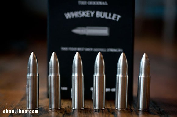 Whiskey Bullet 子弹造型保冷器具设计