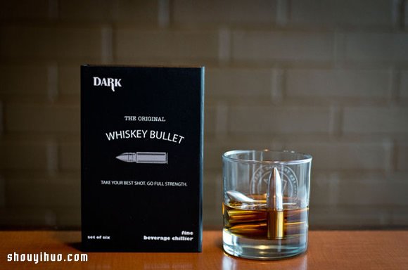 Whiskey Bullet 子弹造型保冷器具设计