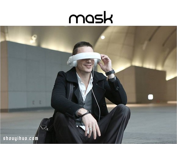 Dashbon Mask 可穿戴式移动电影院产品