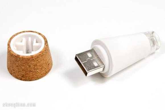 可充电式软木塞LED 把玻璃瓶变成情境灯