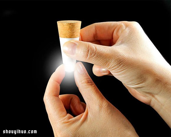 可充电式软木塞LED 把玻璃瓶变成情境灯
