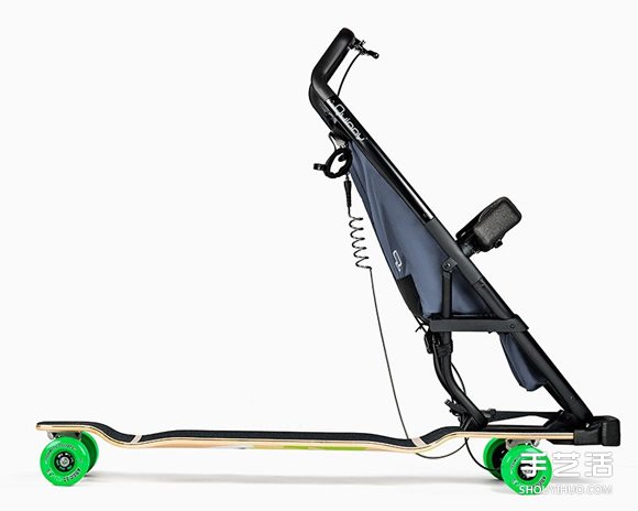 Longboardstroller 滑版儿童推车设计