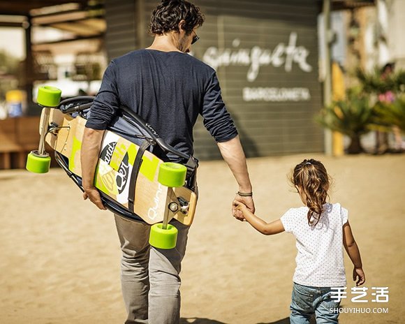 Longboardstroller 滑版儿童推车设计