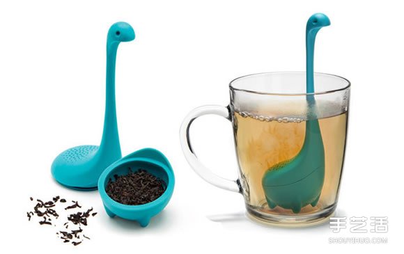 尼斯湖水怪泡茶器 让日常喝茶变得十分有趣~