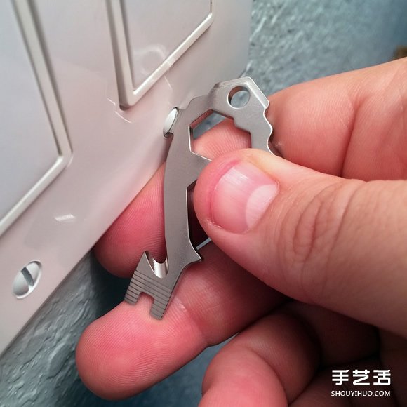 无缝接轨混进钥匙圈 20合一工具钥匙MSTR KEY