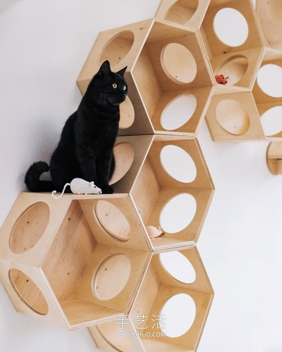 模块化猫家具，在不牺牲设计的同时让猫快乐！
