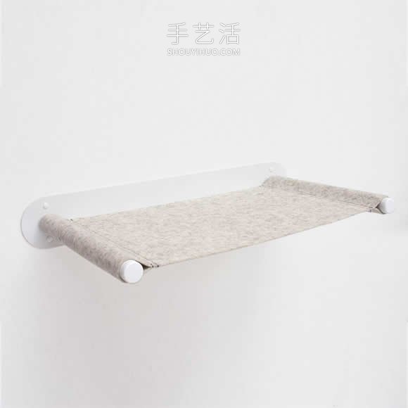 极简吊床式猫床 Swing，完全可以自己DIY！