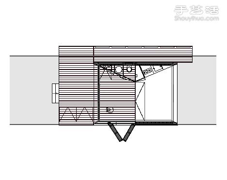 荷兰湖区度假小木屋装修设计