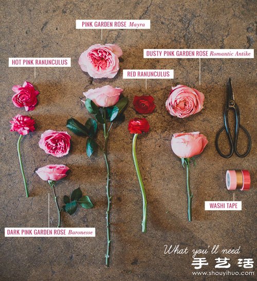 婚房布置：漂亮的玫瑰花墙DIY