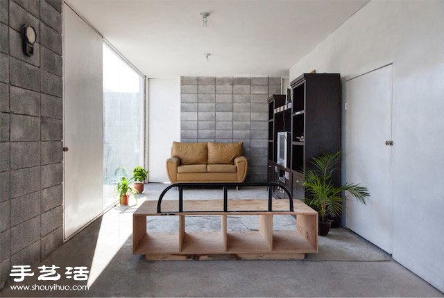 混凝土块堆成的小屋 Modern Box House