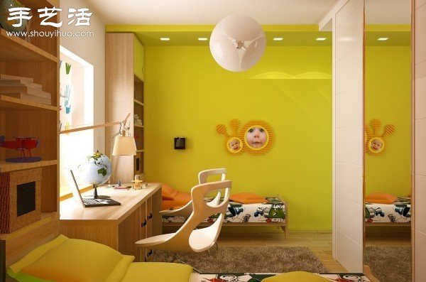 大空间儿童房装修设计效果图