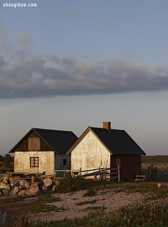 瑞典 GOTLAND 岛上的波希米亚纯净小屋