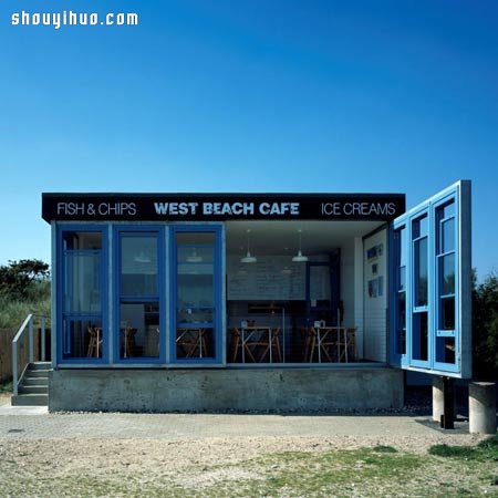 英国南方海岸小镇咖啡馆 WEST BEACH CAFÉ