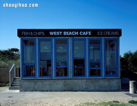 英国南方海岸小镇咖啡馆 WEST BEACH CAFÉ