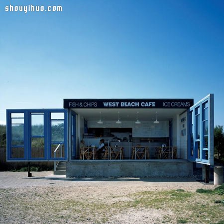 英国南方海岸小镇咖啡馆 WEST BEACH CAFÉ