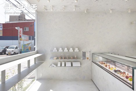 日本和菓子甜点店L’Espoir Blanc设计 