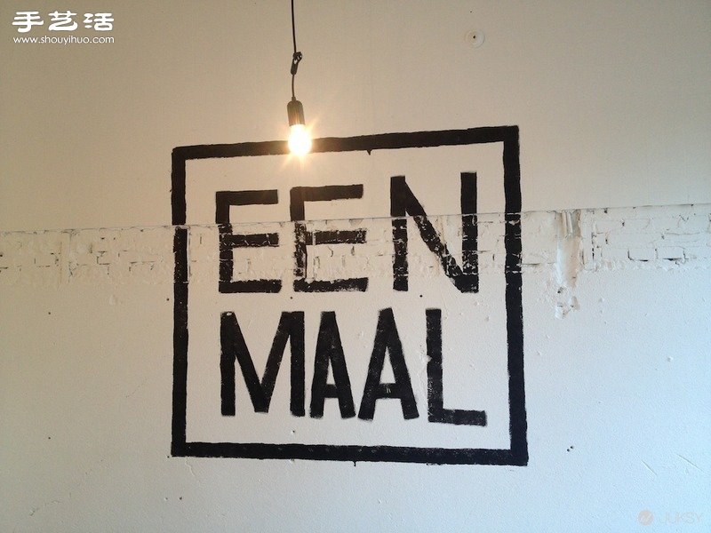 荷兰只允许一个人用餐的餐厅Eenmaal