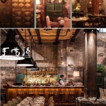 老上海风格的餐厅装修