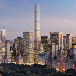 纽约最高奢华公寓大楼：432 Park Avenue